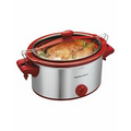 Hamilton Beach-Stay or Go 5 quart SC, Red